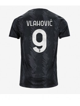 Juventus Dusan Vlahovic #9 Auswärtstrikot 2022-23 Kurzarm